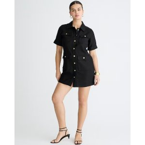 J.Crew Gamine shirtdress in linen